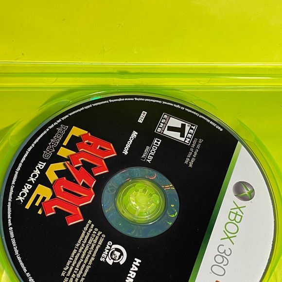 Rockband AC/DC live XBox 360 Complete in Box - Picture 3 of 3